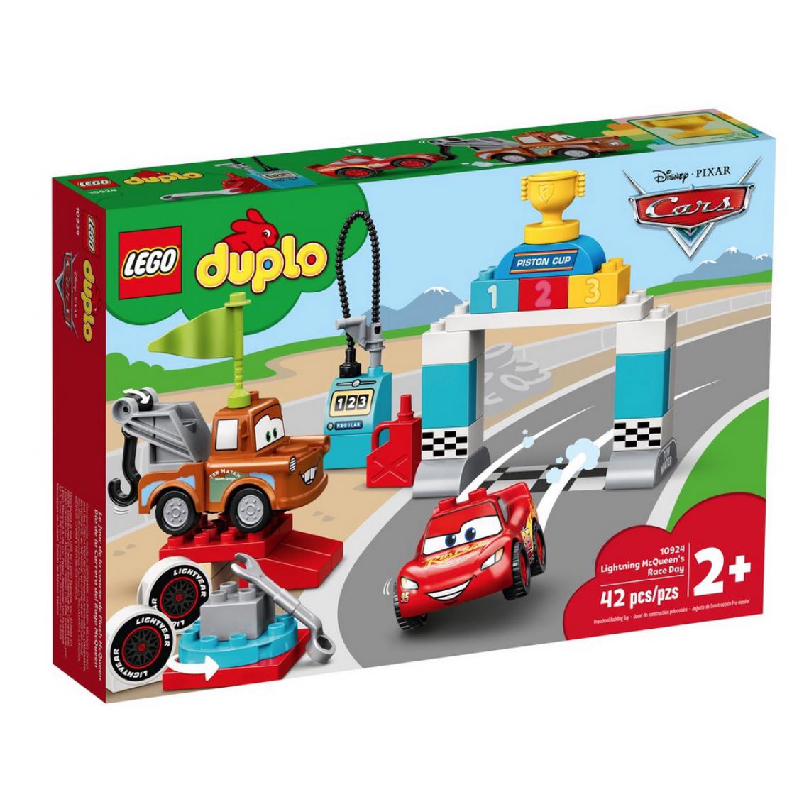 Lego - 10924 Le jour de course de Flash McQueen LEGO® DUPLO® Disney Pixar Cars - Briques Lego