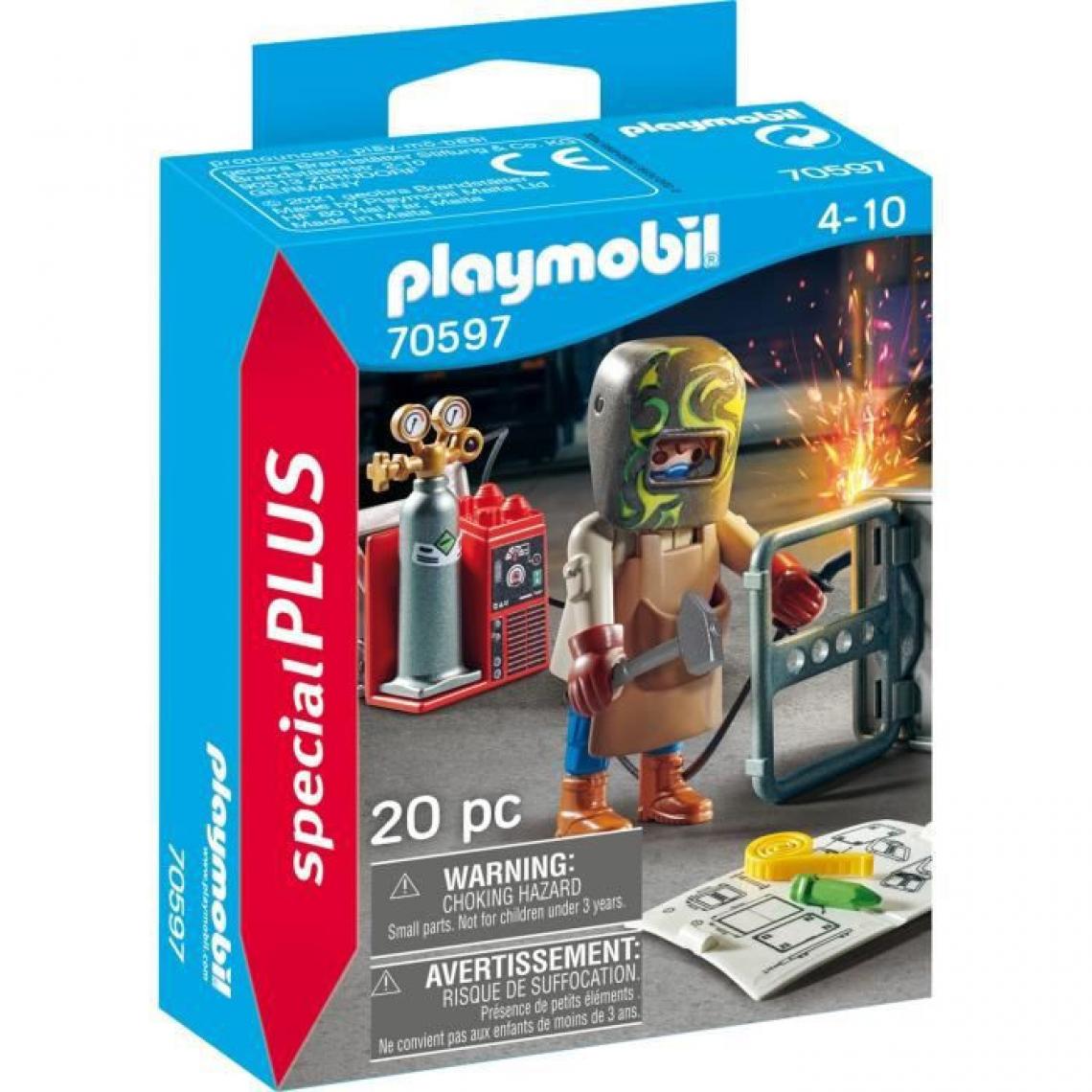 Playmobil - PLAYMOBIL - 70597 - Soudeur - Playmobil