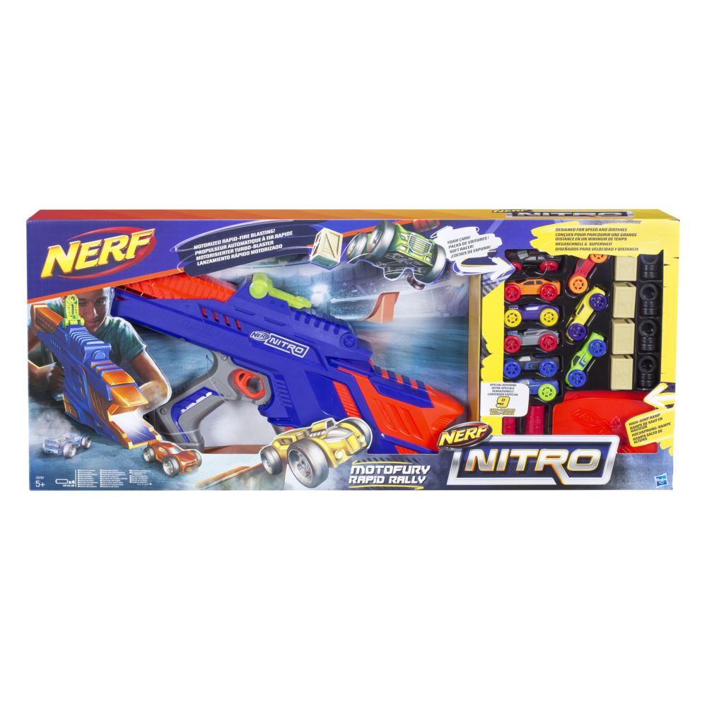 Nerf - NERF- Nitro Motofury - 24 Pièces - Jeux d'adresse