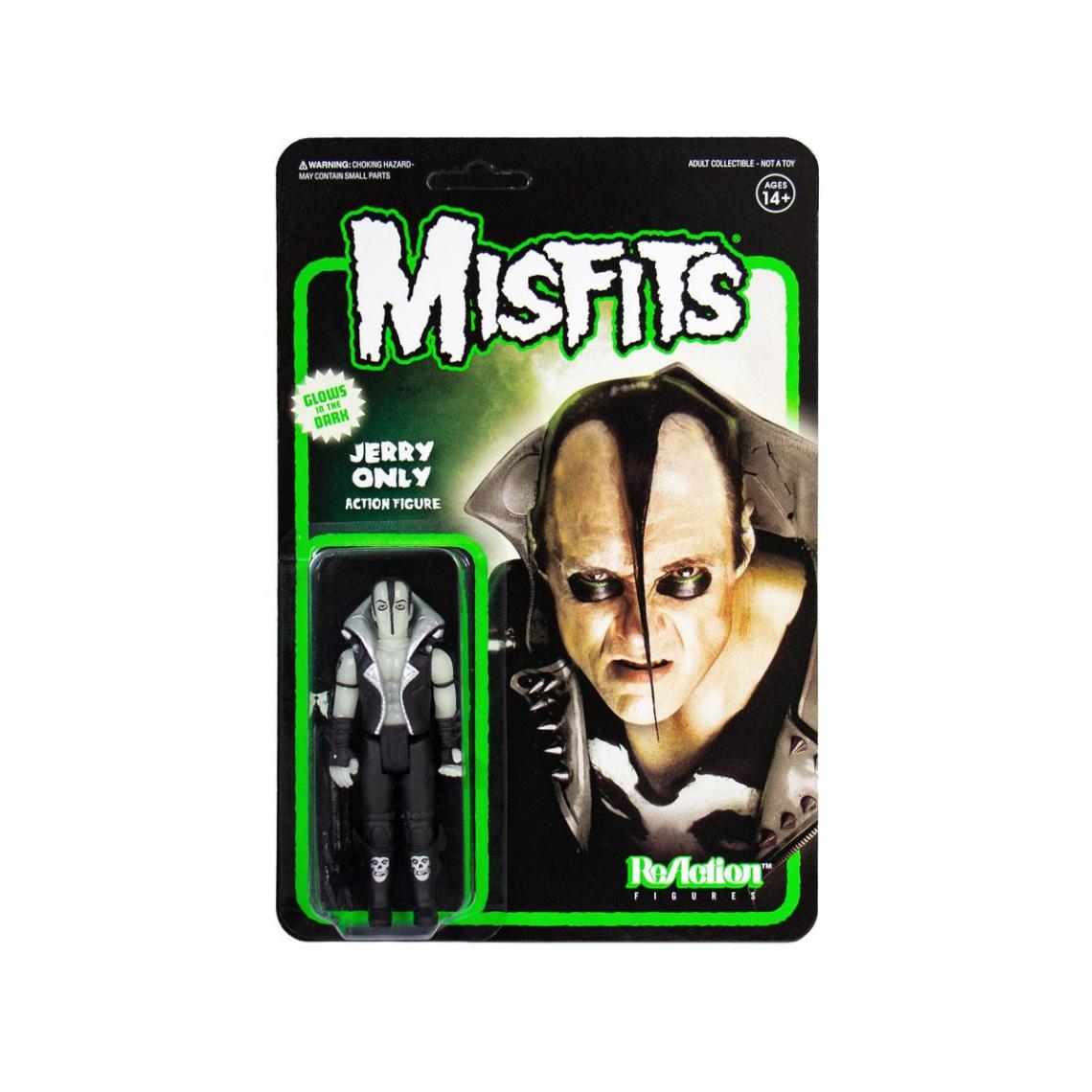 Super7 - Misfits - Figurine ReAction Jerry Only Glow In The Dark 10 cm - Films et séries