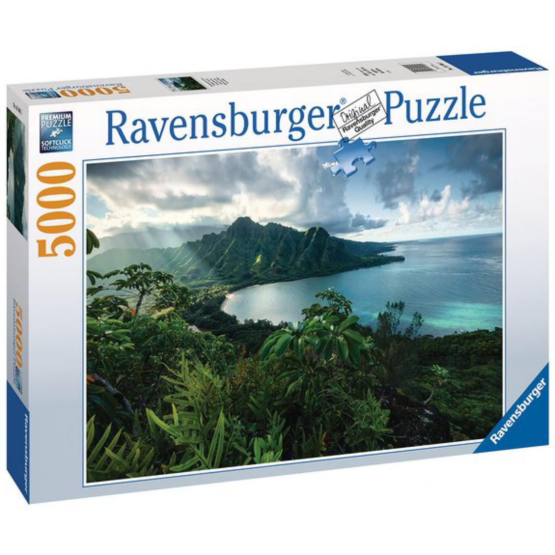Ludendo - Puzzle 5000 pièces - Vue sur Hawaï - Animaux