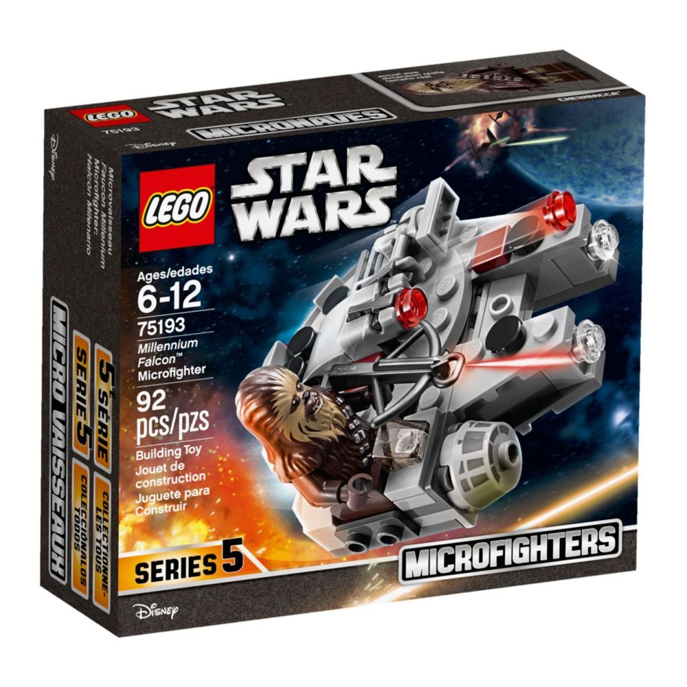 Lego - LEGO® Star Wars™ - Microfighter Faucon Millenium™ - 75193 - Briques Lego