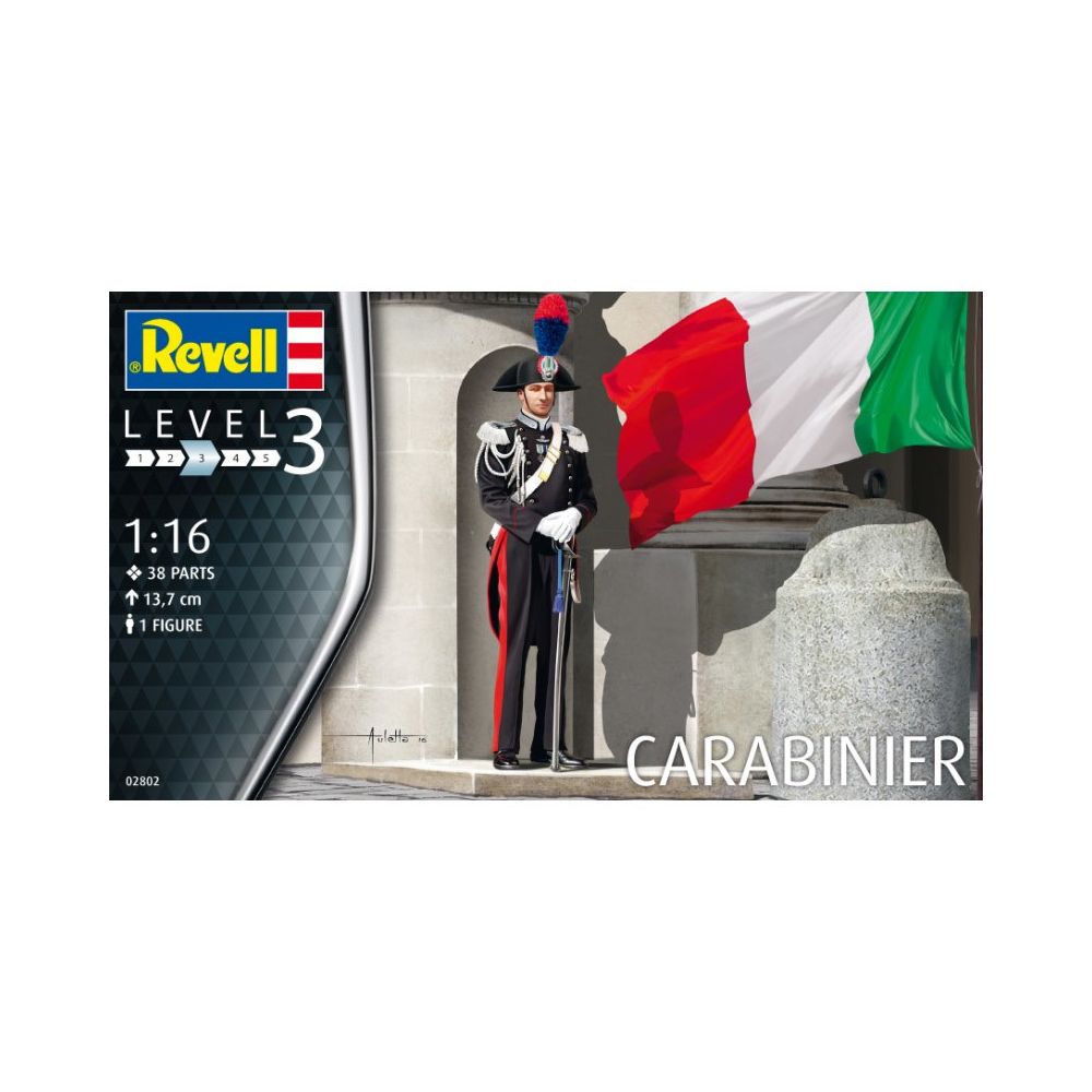 Revell - Figurine pour maquette : Carabinier italien - Guerriers