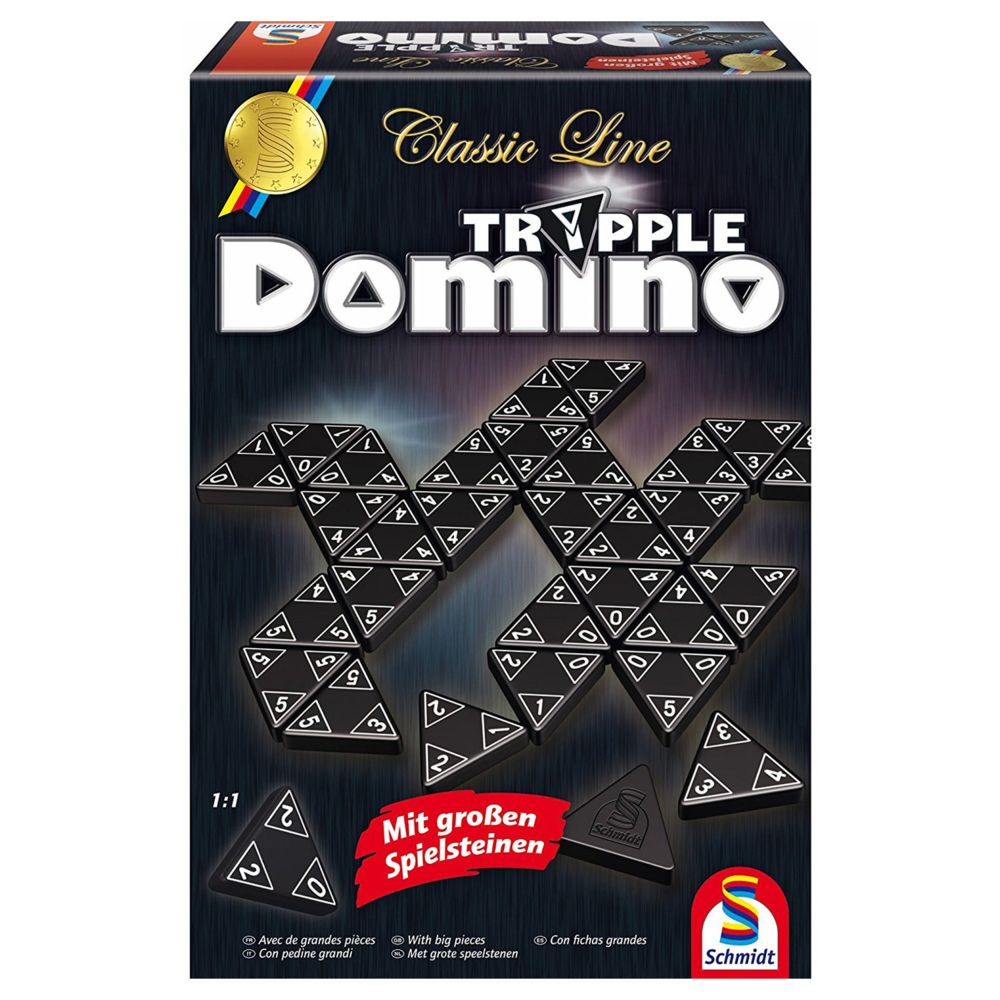 Schmidt - Tripple domino - Jeux éducatifs