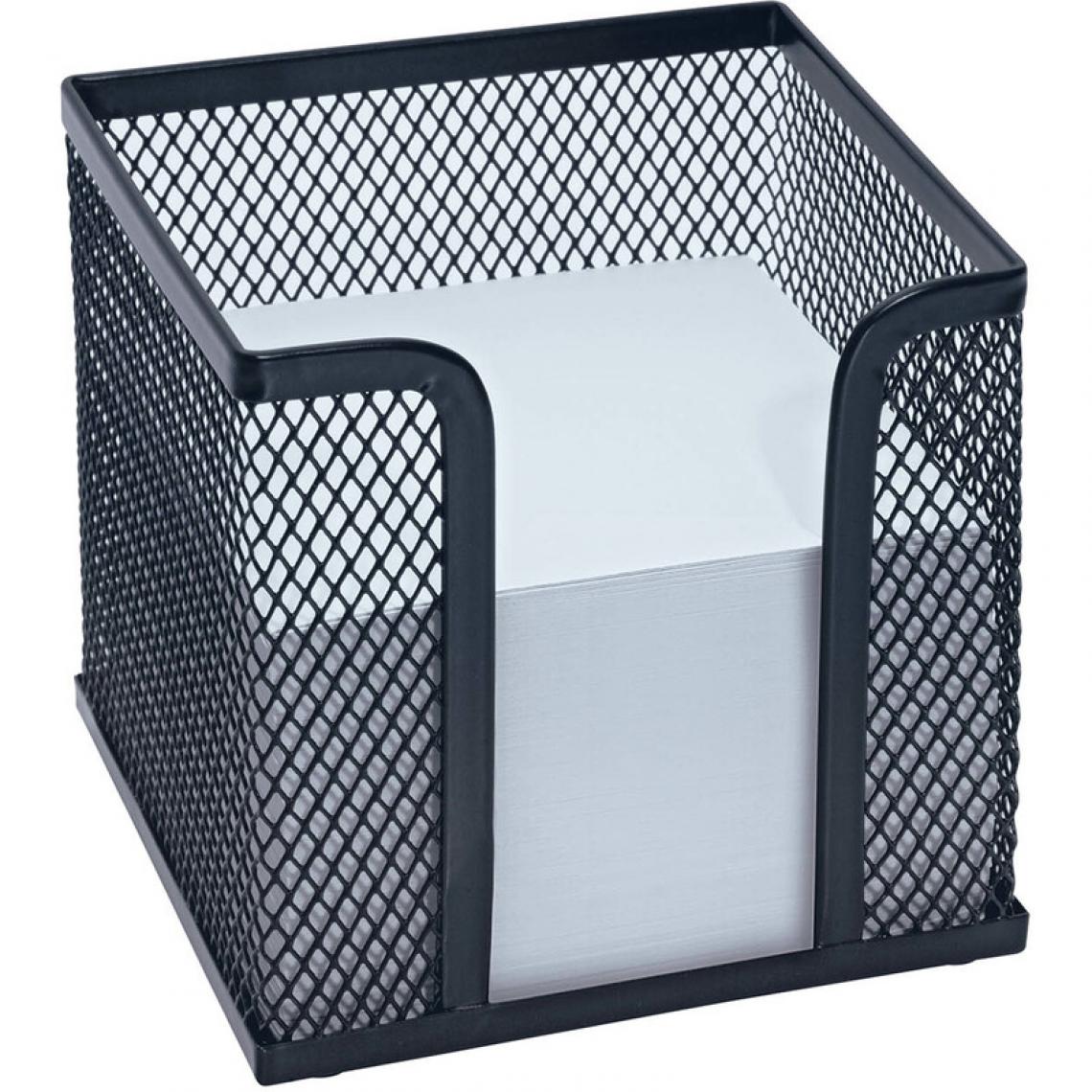 Wedo - WEDO Bloc cube avec boîtier 'Office', fil métallique, noir () - Accessoires Bureau