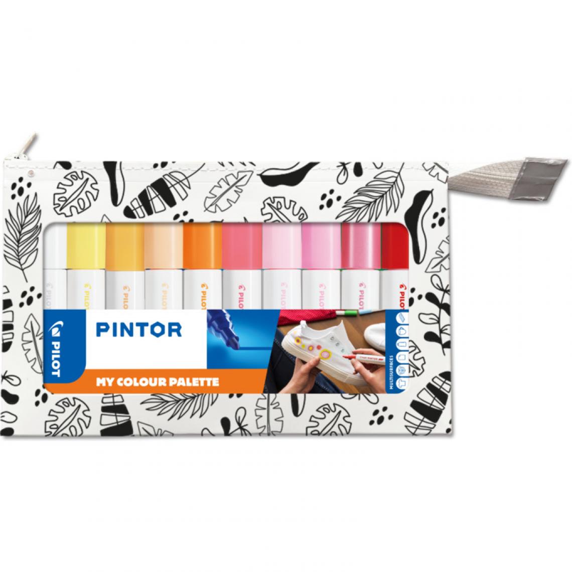 Pilot - PILOT Marqueur à pigment PINTOR, medium, 'My Color Palette' () - Bricolage et jardinage
