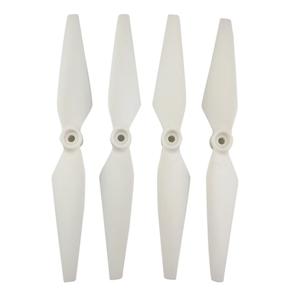 marque generique - 4 pcs cw / ccw propellers pour mjx b2w b2c brushless quadcopter rc drone white - Accessoires et pièces