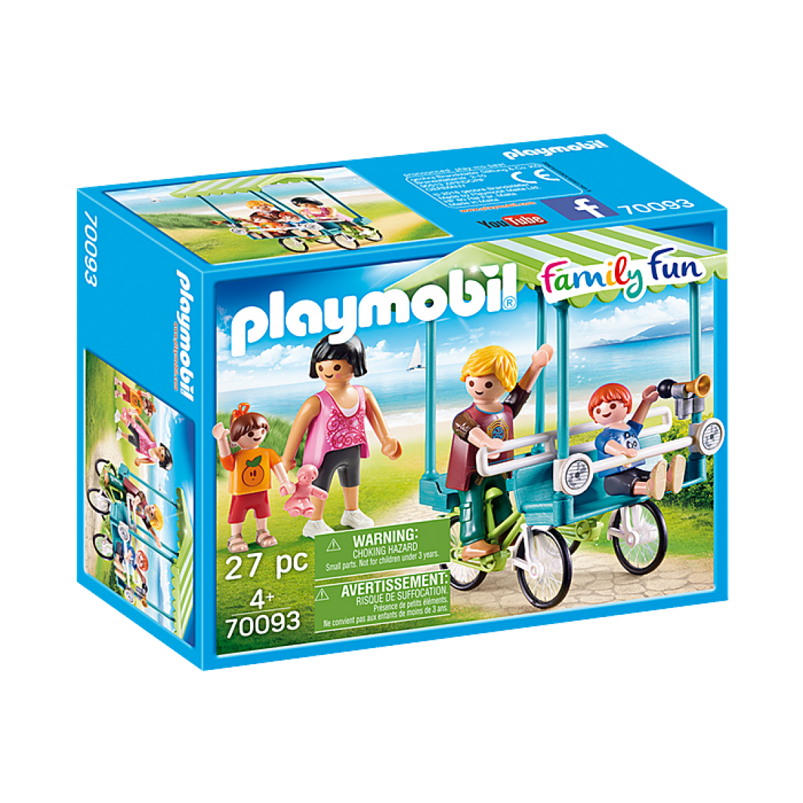 Playmobil - PLAYMOBIL 70093 Family Fun - Famille et rosalie - Playmobil