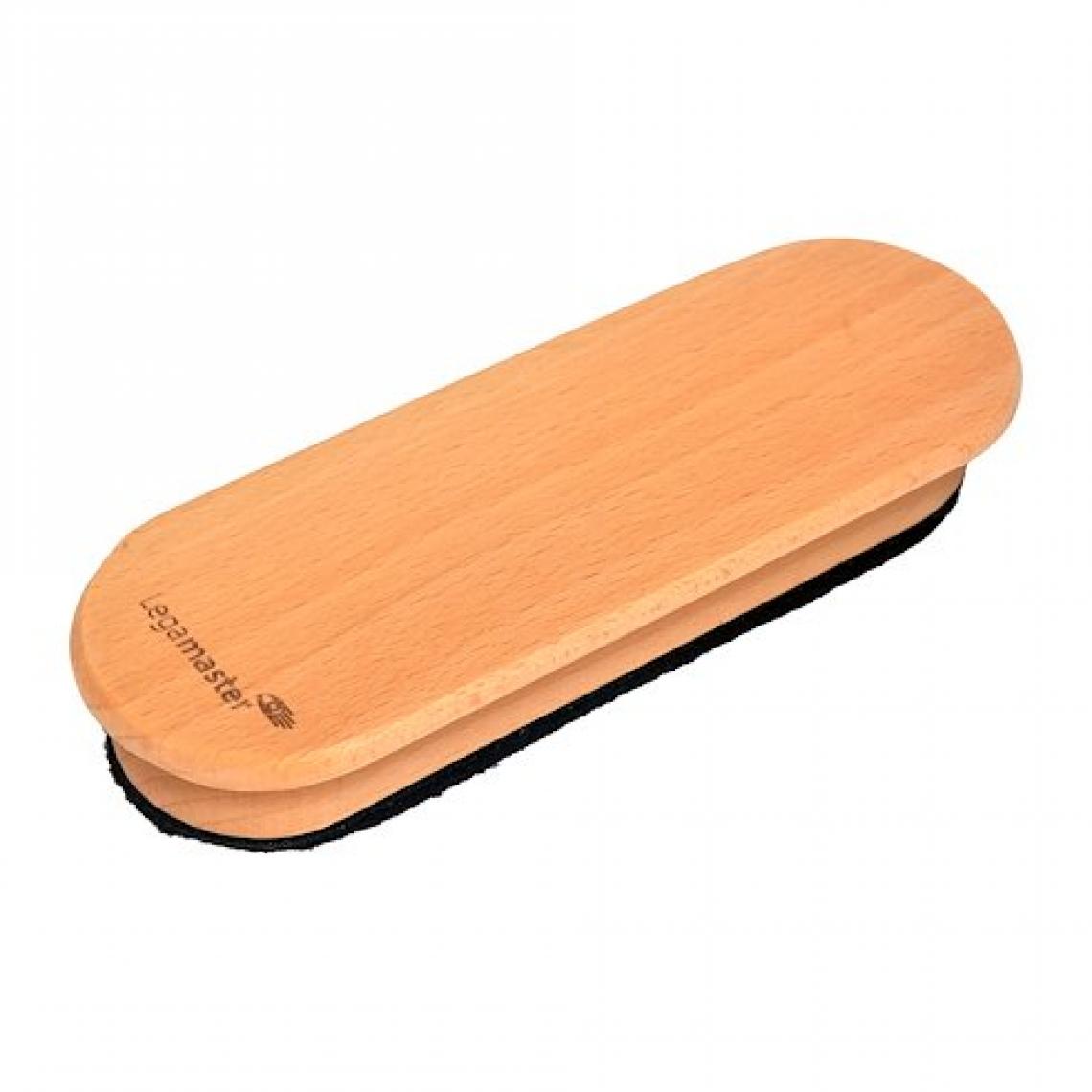 Legamaster - Brosse effaceur magnétique Wooden en bois naturel rechargeable Legamaster pour tableau blanc - Accessoires Bureau