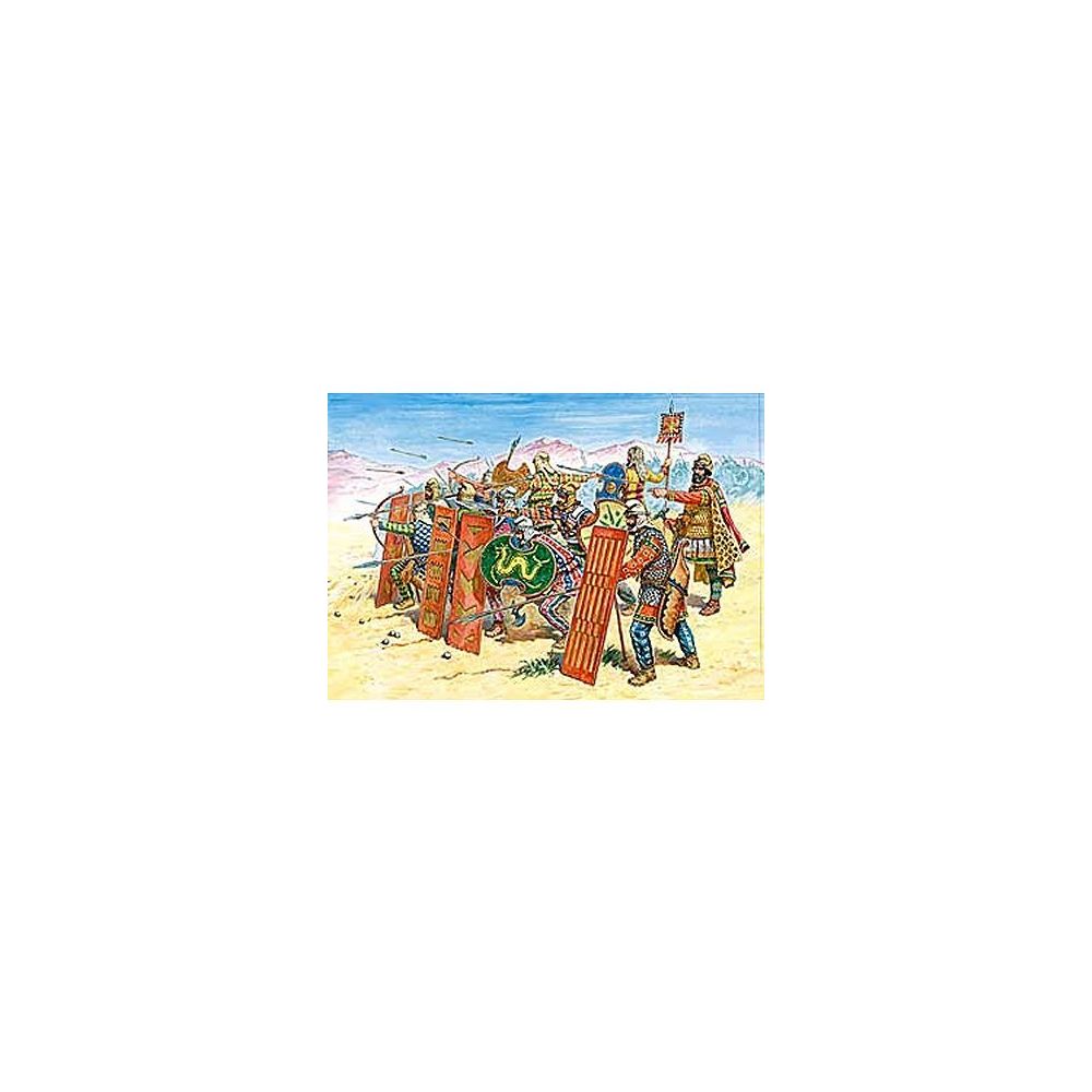 Zvezda - Figurines Infanterie Perse : Immortels V-IVème siècle av.JC - Guerriers