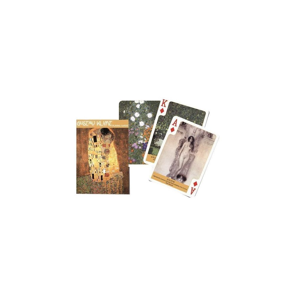 Piatnik - Piatnik Gustav Klimt Artist Single Deck Austrian Playing Cards 1615 Paintings - Dessin et peinture