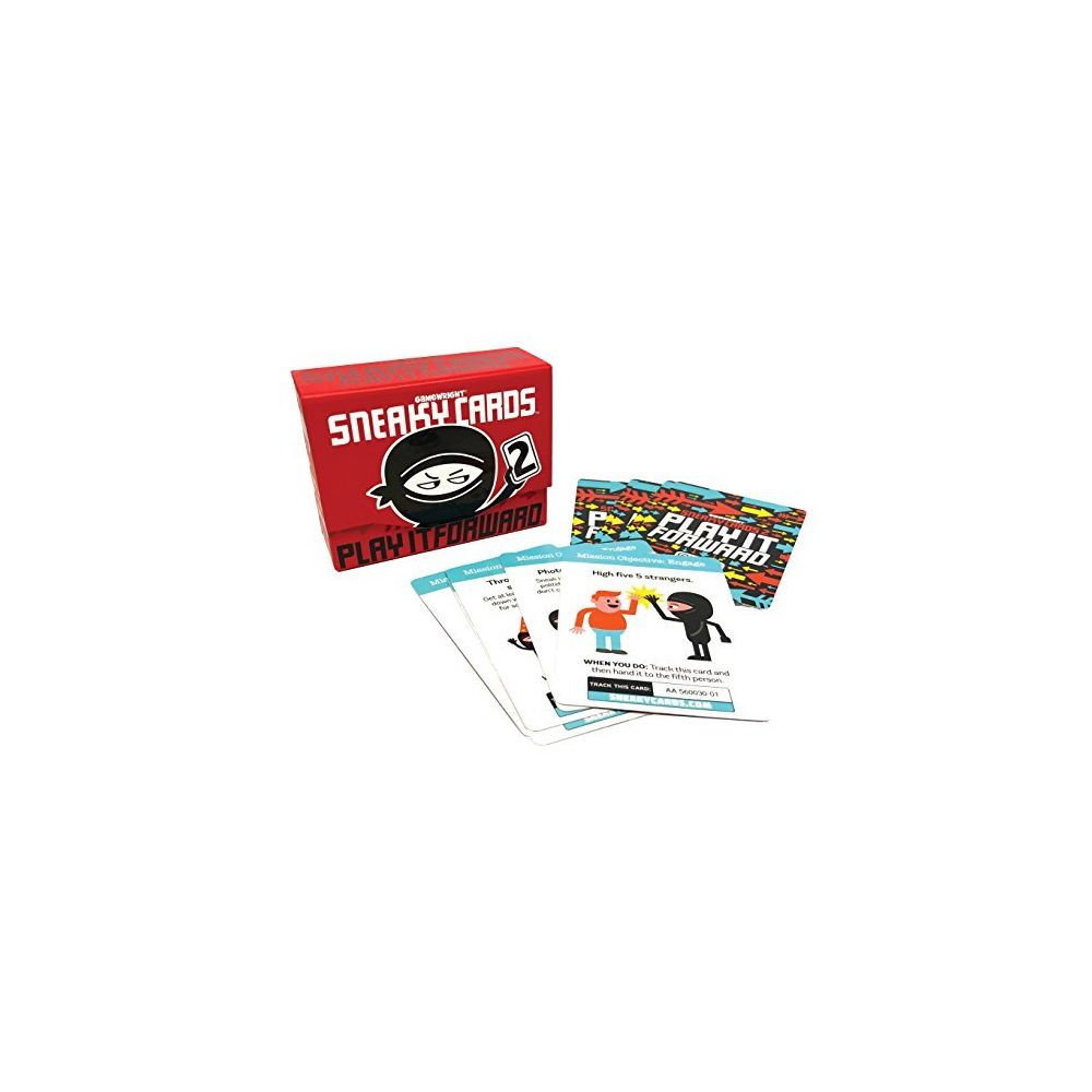 Gamewright - Gamewright Sneaky Cards 2 Play It Forward - Jeux de cartes