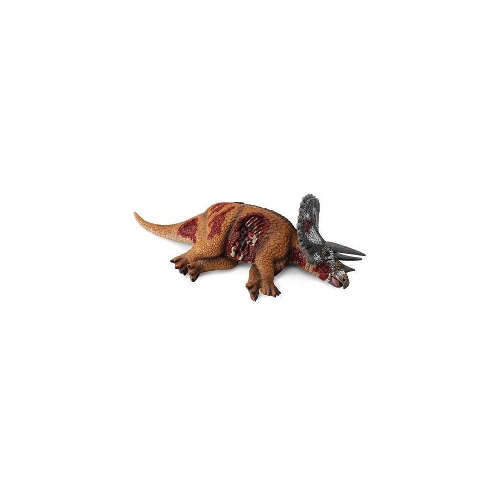 Figurines Collecta - Figurine Dinosaure : Triceratops couché - Dinosaures