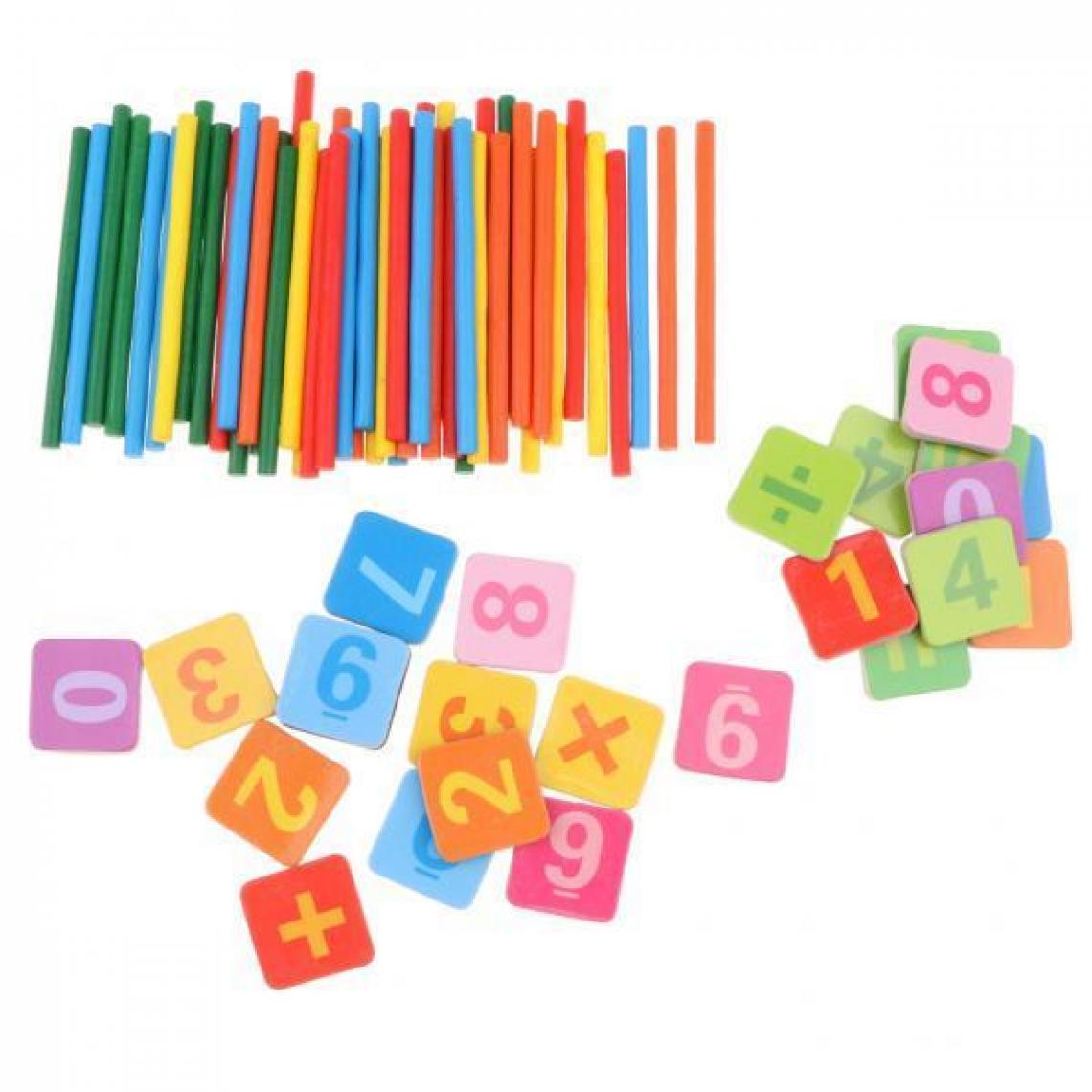 marque generique - Bâtons de comptage de maths jouets - Jeux éducatifs