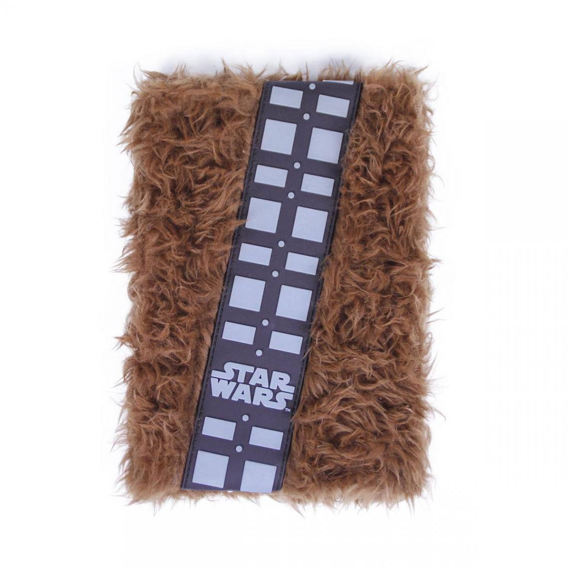 Cerdé - Star Wars - Carnet de notes peluche Premium A5 Chewbacca - Accessoires Bureau