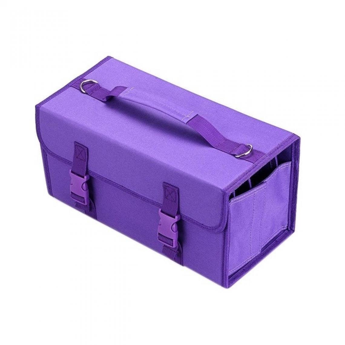 Wewoo - 2 PCS Mark Touch Stylos de rangement pour croquis de sac de croquissac de peinturetaille étui à crayons de couleur 168 violet - Accessoires Bureau