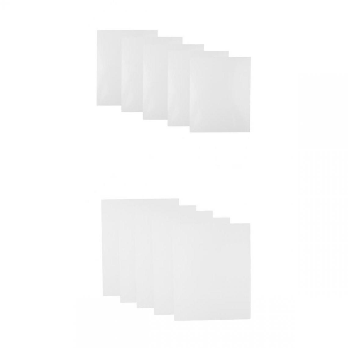 marque generique - Lot de 10 Pièces Rectangle Panneau en Plastique ABS pour Jeux de Construction Modèle de Paysage - Epaisseur 0.5mm/1mm - Accessoires et pièces