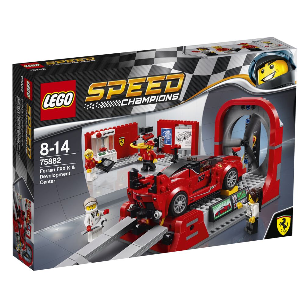 Lego - Le centre de développement de la Ferrari FXX K - 75882 - Briques Lego
