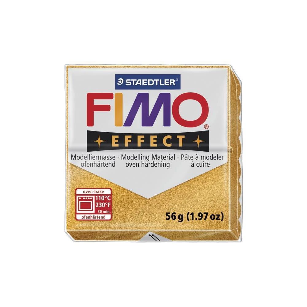 Fimo - Pâte Fimo 57 g Effect Métallique Doré 8020.11 - Fimo - Modelage