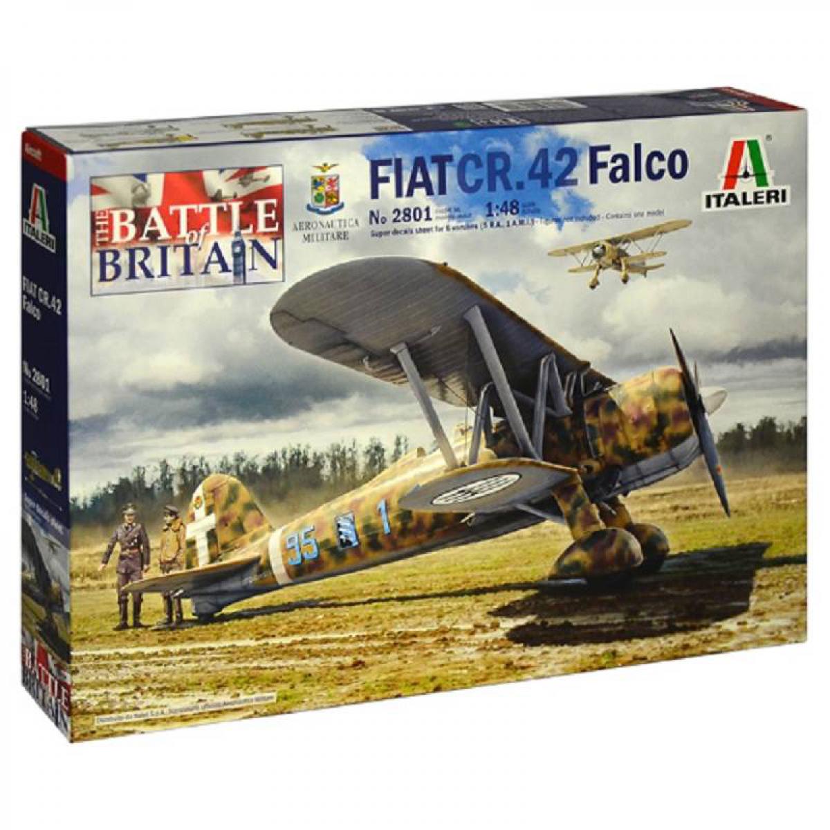Italeri - Maquette Avion Fiat Cr.42 Falco - Avions