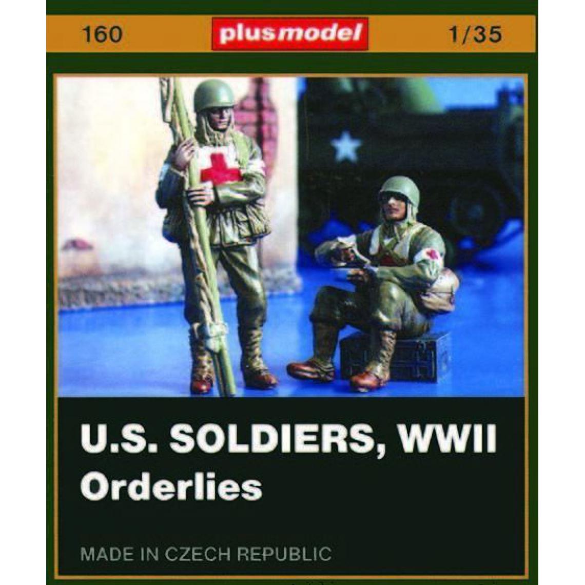 Plus Model - U.S. Soldaten Sanitäter WW II - 1:35e - Plus model - Accessoires et pièces