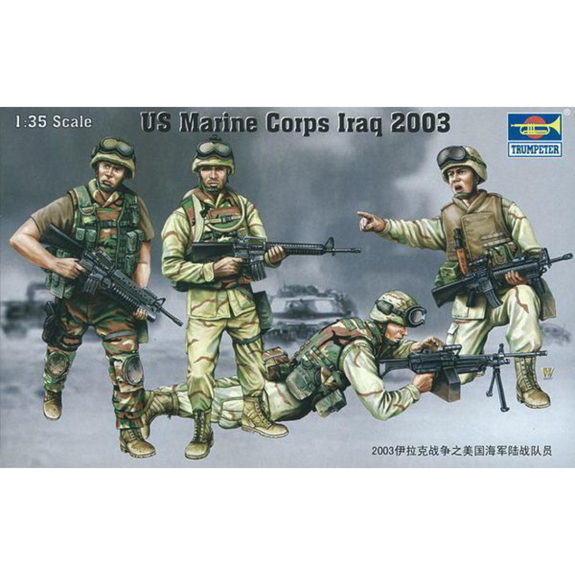 Trumpeter - US Marine Corps Irak 2003 - 1:35e - Trumpeter - Accessoires et pièces
