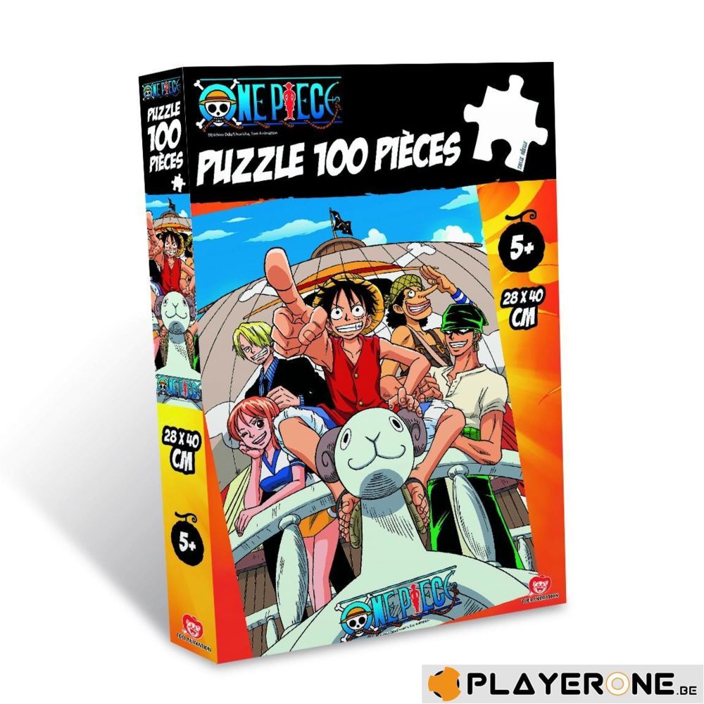 marque generique - ONE PIECE - Puzzle 100 pces - Vogue Merry - Mangas