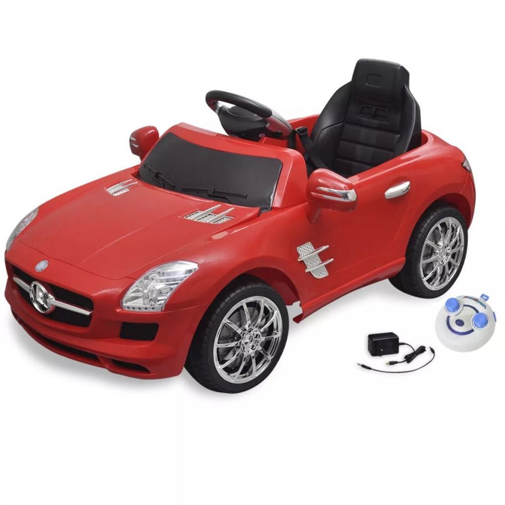 Vidaxl - vidaXL Voiture électrique 6 V avec télécommande Mercedes Benz SLS AMG rouge - Véhicule électrique pour enfant