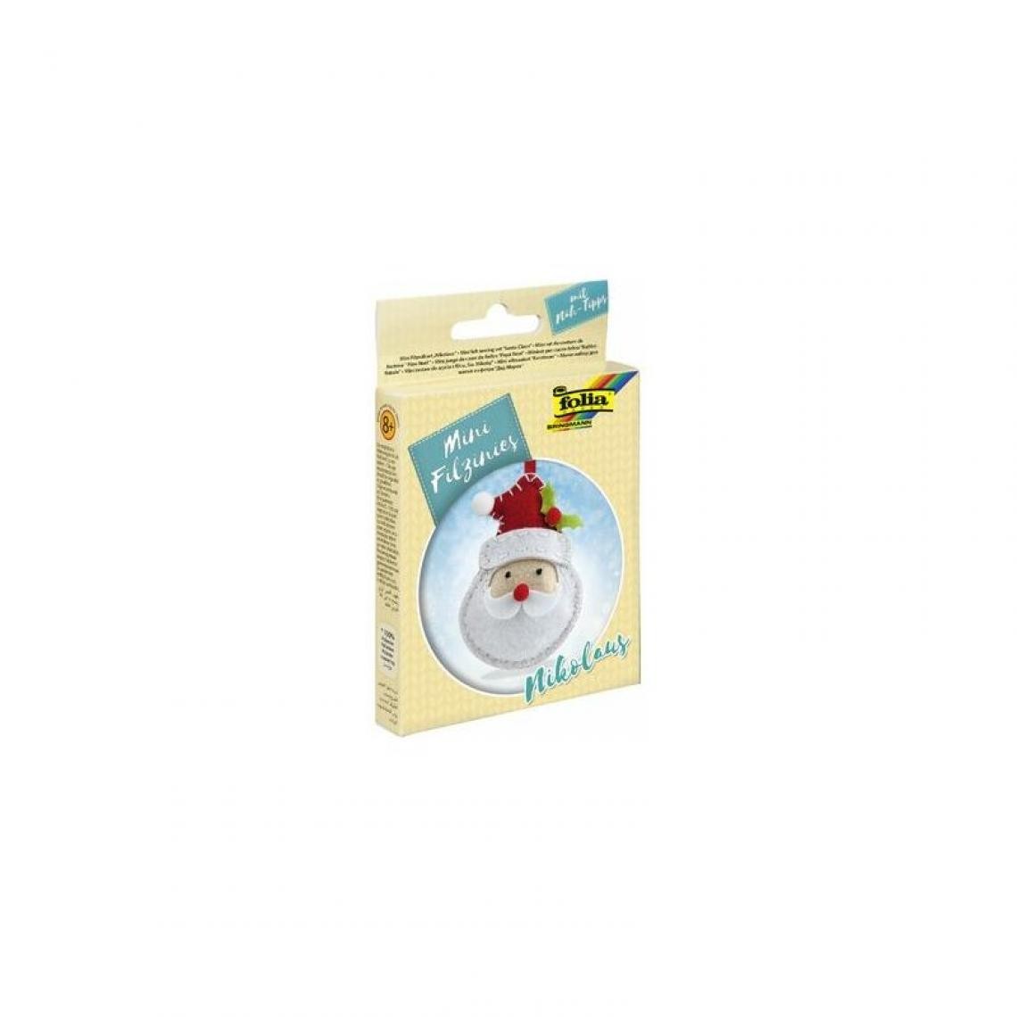 Folia - folia Mini kit de feutrine 'Filzinies', bonhomme de neige () - Bricolage et jardinage