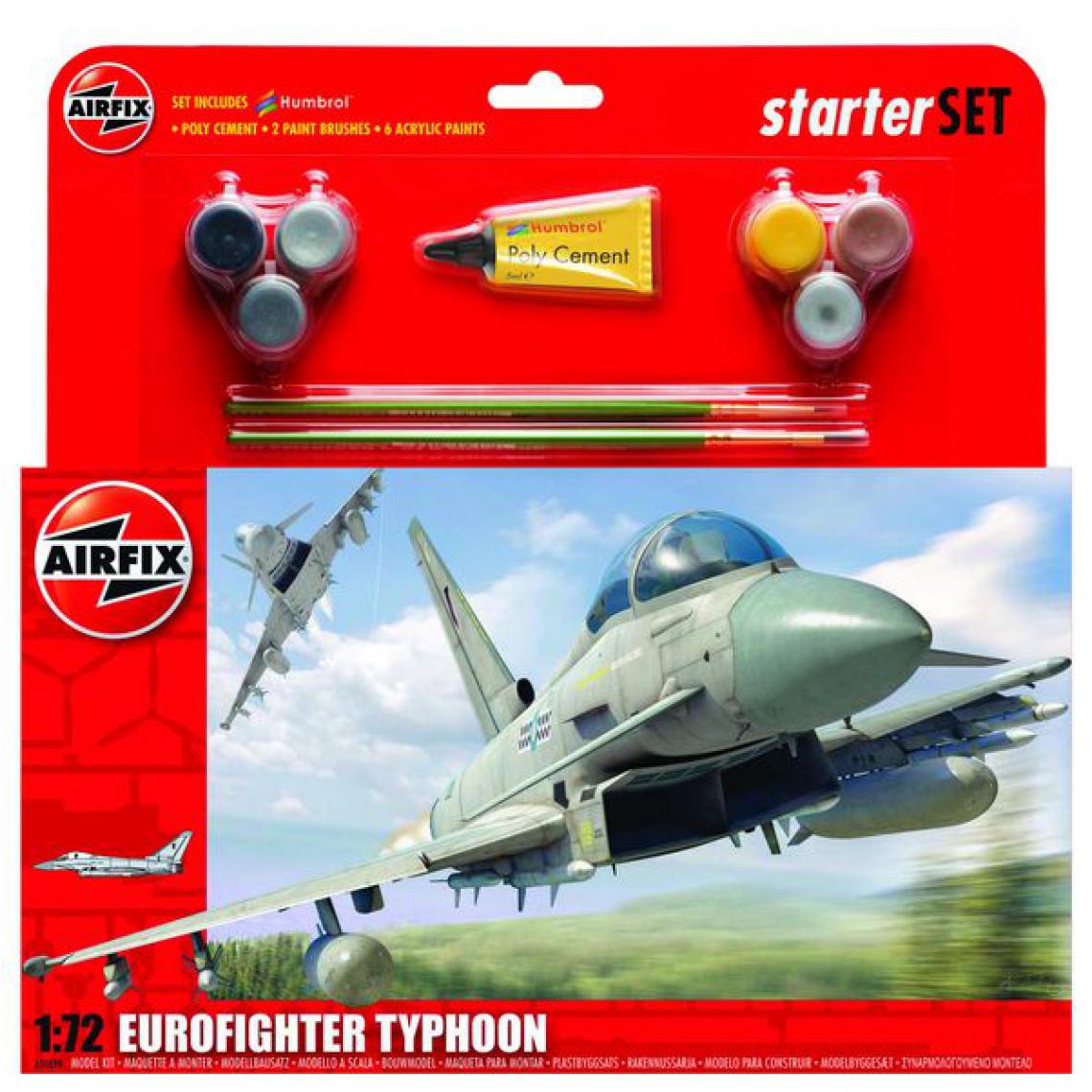 Airfix - Eurofighter Typhoon - Large Starter Set - 1:72e - Airfix - Accessoires et pièces