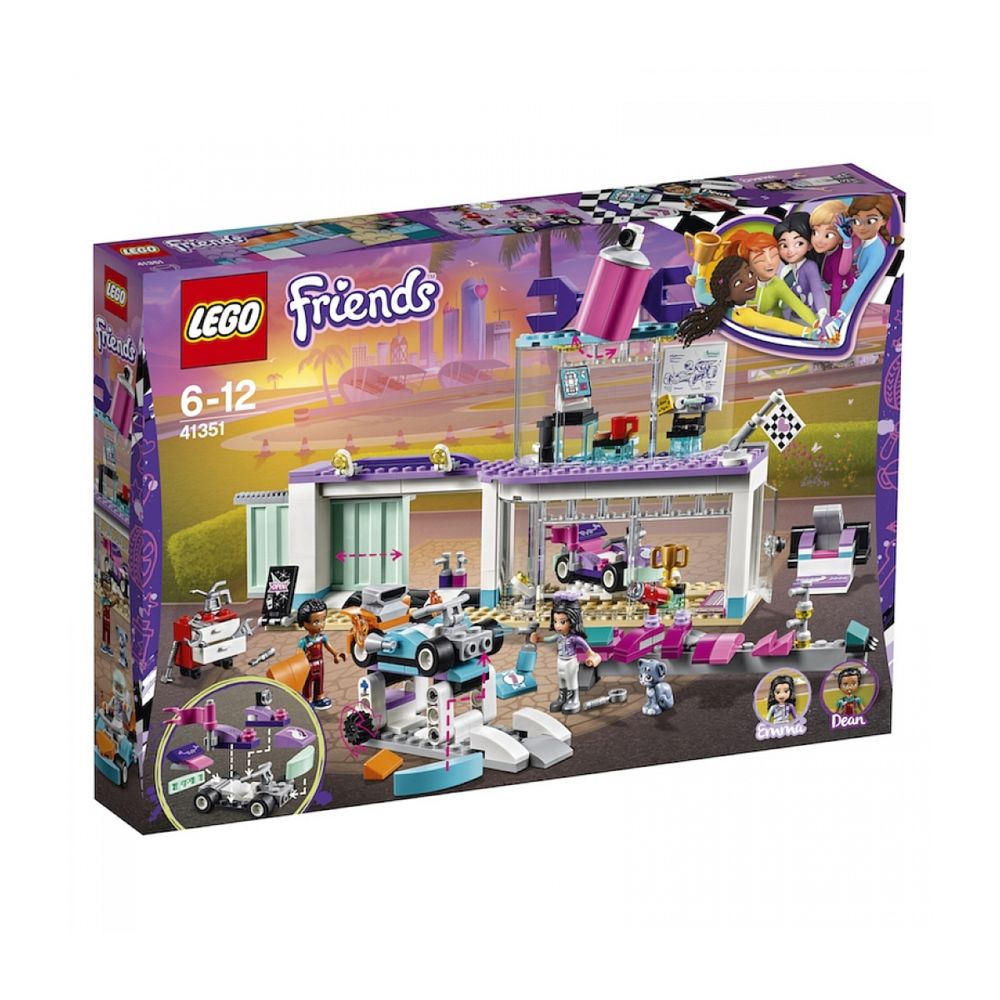 Lego - LEGO® Friends - L'atelier de customisation de kart - 41351 - Briques Lego