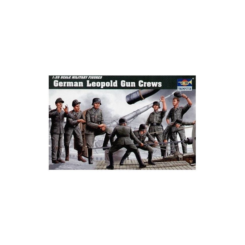 Trumpeter - Figurine Mignature German Leopold Gun Crew - Figurines militaires