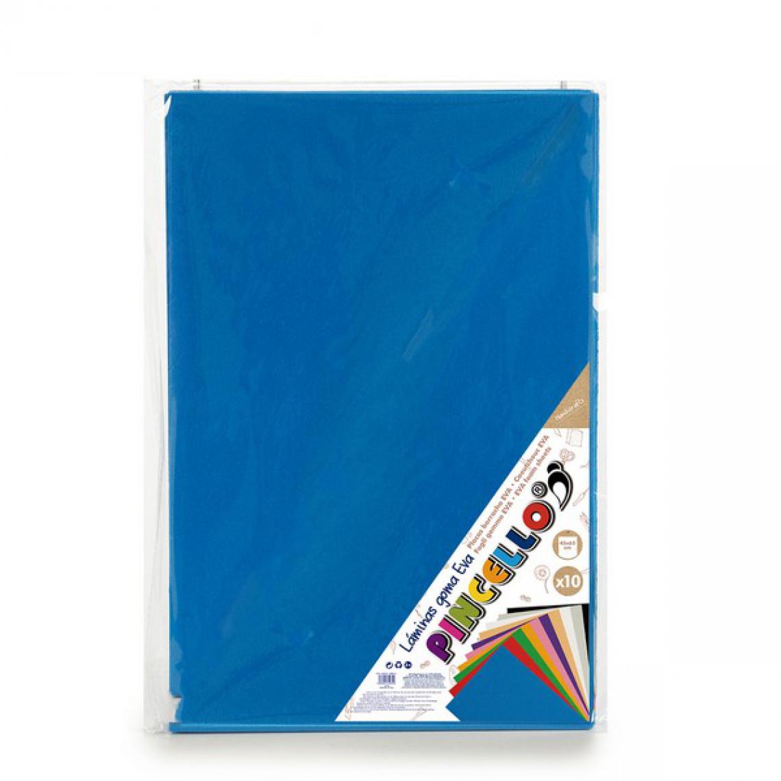 Unknown - Papier Bleu Feuille de Mousse 10 (65 x 0,2 x 45 cm) (10 Pièces) - Accessoires Bureau