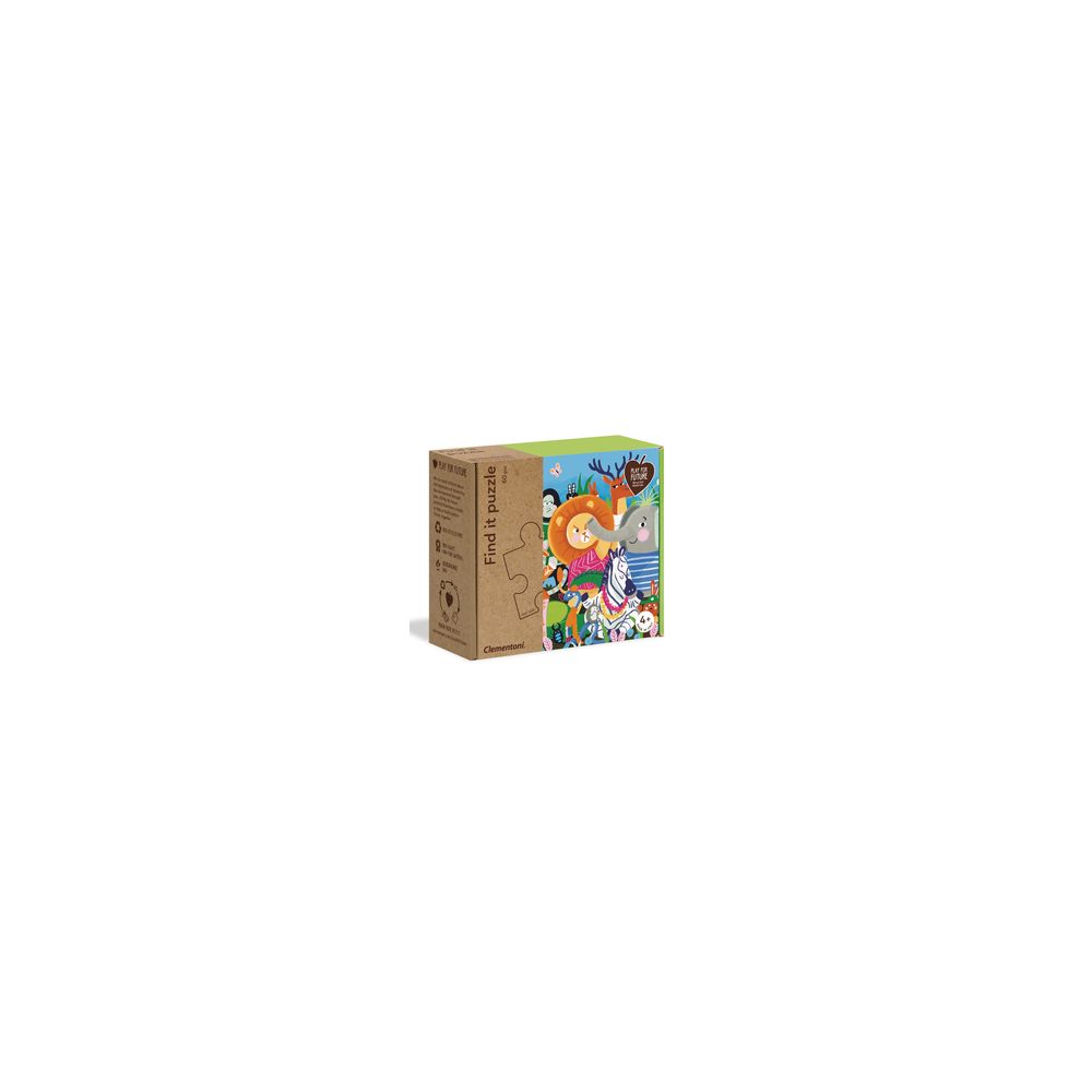 Clementoni - Puzzle éducatif 60 pièces Find It Printemps - Puzzles Enfants