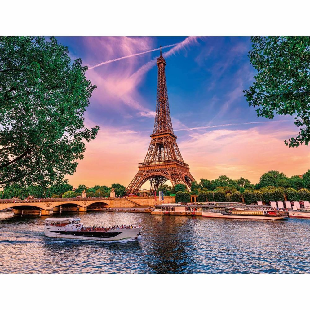 Nathan - Puzzle 2000 pièces : Paris au fil de l'eau - Animaux