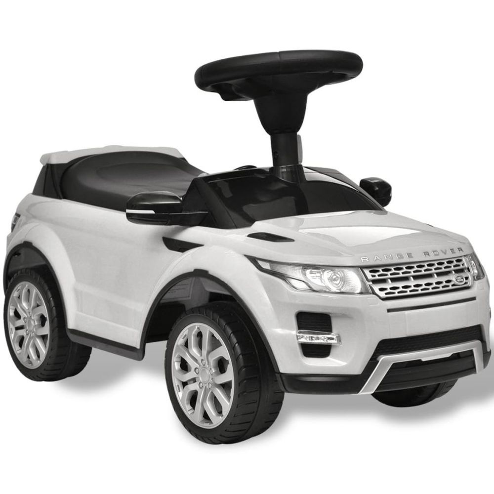Vidaxl - vidaXL Voiture à chevaucher jouet avec musique Land Rover 348 Blanc - Véhicule électrique pour enfant
