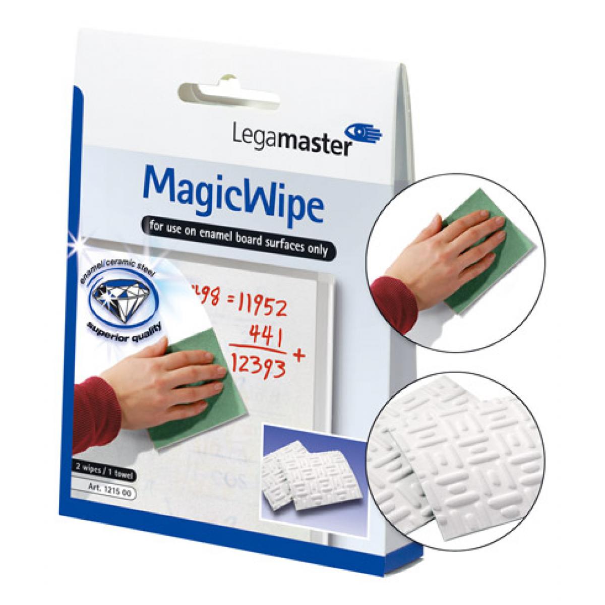 Legamaster - Eponge magique Legamaster Magic Wipe pour tableau blanc - Accessoires Bureau