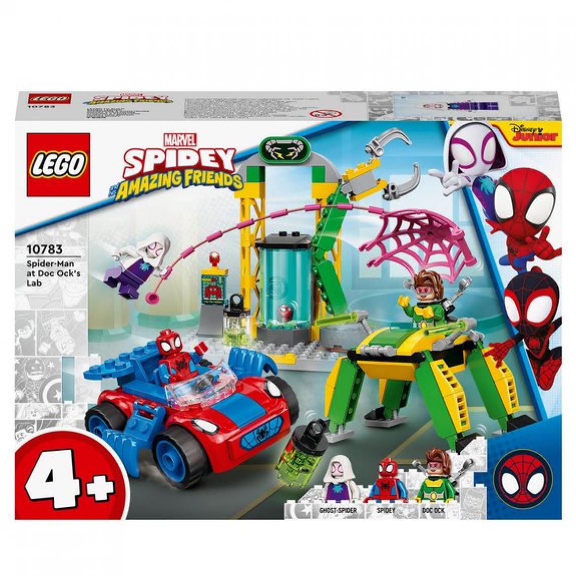 Ludendo - Spider-Man dans le labo de Docteur Octopus LEGO Marvel 10783 - Briques et blocs