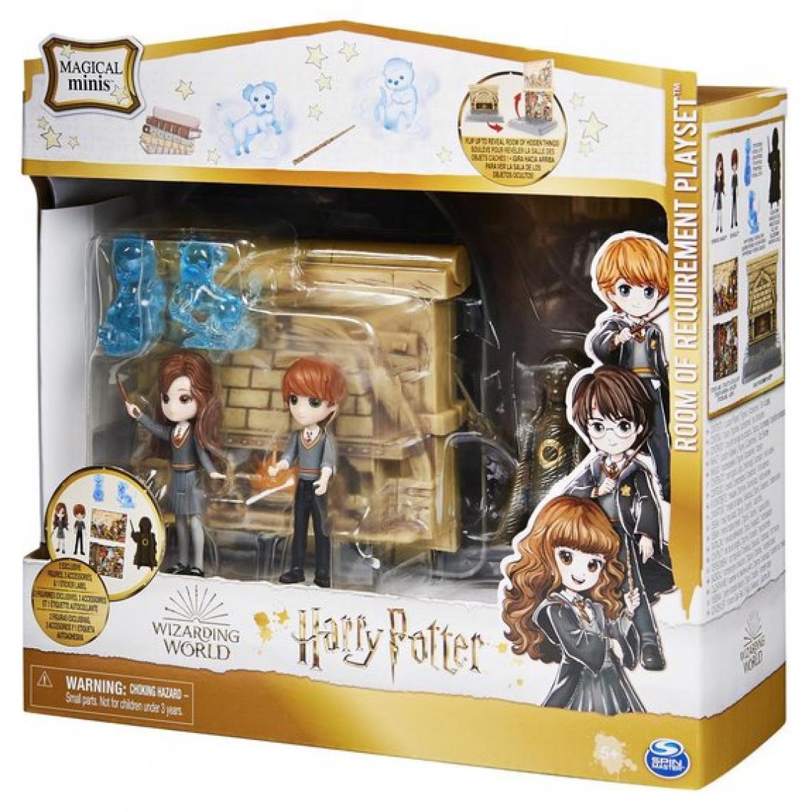 Ludendo - Coffret Magical Minis Wizarding World Harry Potter : La Salle des Demandes - Mini-poupées