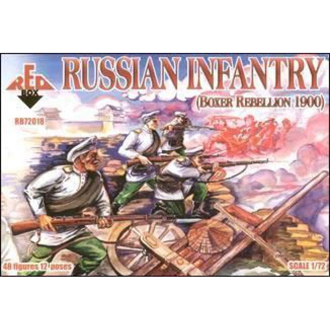 Red Box - Russian Infantry, Boxer Rebellion 1900 - 1:72e - Red Box - Voitures RC