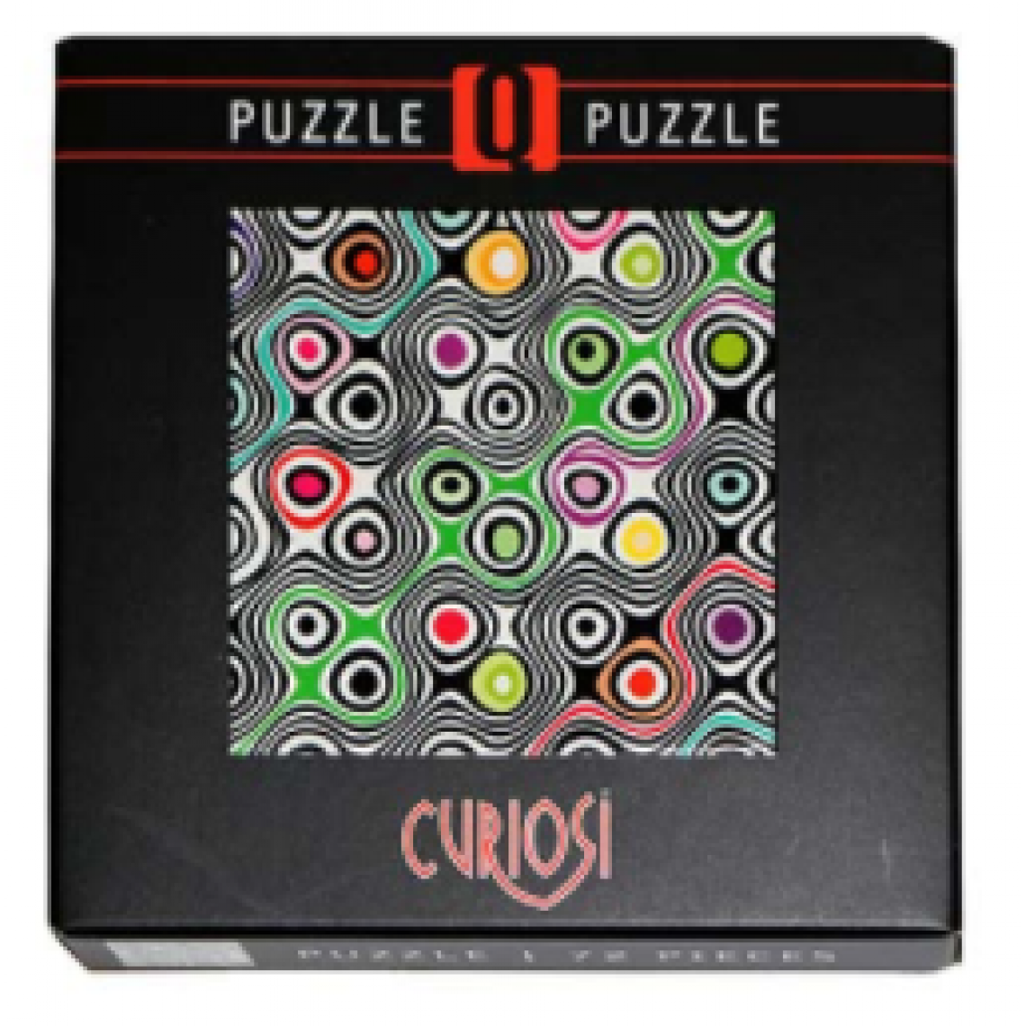 marque generique - Mini puzzle pop color - Q rouge - Puzzles Adultes
