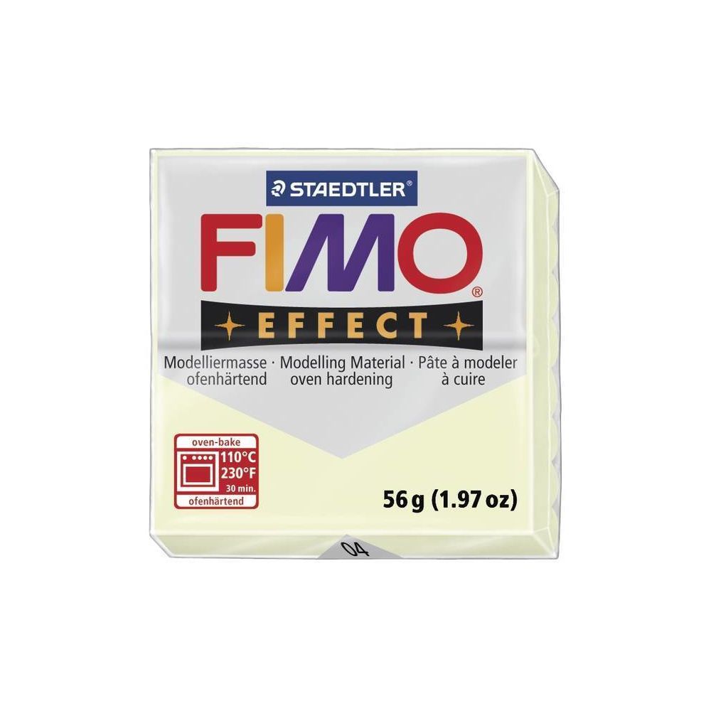 Fimo - Pâte Fimo 57 g Effect Phosphorescent 8020.04 - Fimo - Modelage