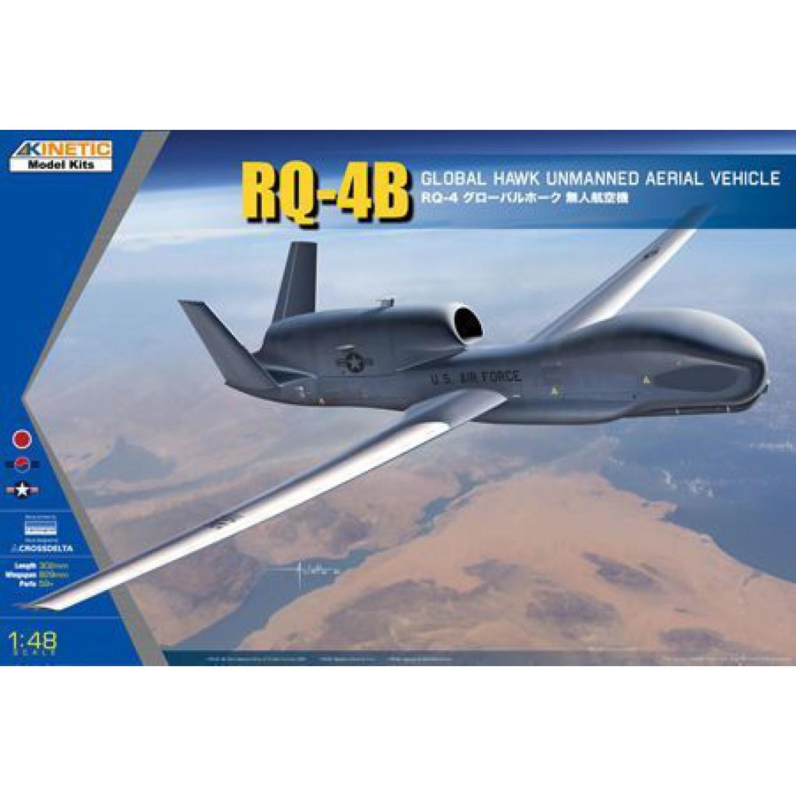 Kinetic - RQ-48 Global Hawk (US/Korea/Japan) - 1:48e - KINETIC - Accessoires et pièces