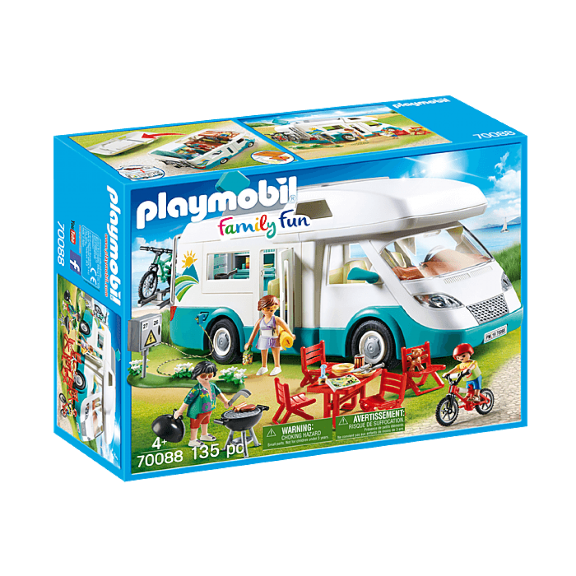 Playmobil - PLAYMOBIL 70088 Family Fun - Famille et camping-car - Playmobil