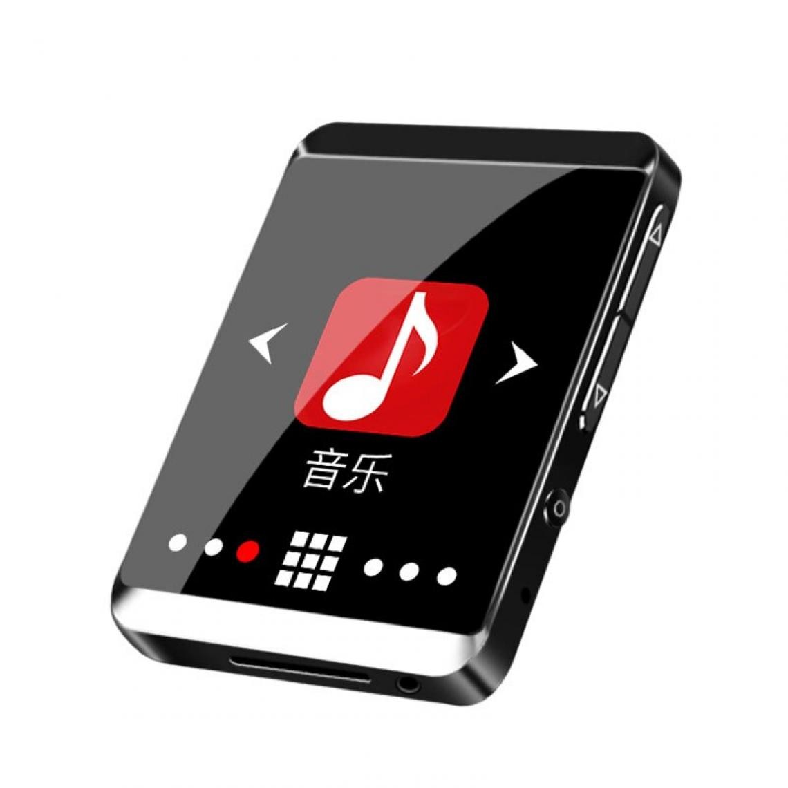 Universal - Suisse M5 Bluetooth MP3 Player Full Touch Screen 8 Go Sport Clip Mini Music MP3 avec FM, Enregistrement, Ebook, Horloge, Podomètre Lecteur MP3 - Radio, lecteur CD/MP3 enfant