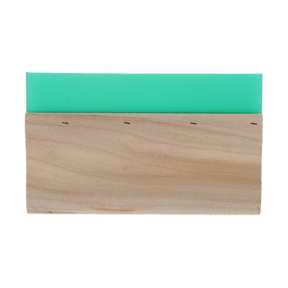 marque generique - Racloir d'encre en bois de racloir à manche en bois de racloir d'impression verte 20cm - Accessoires Bureau