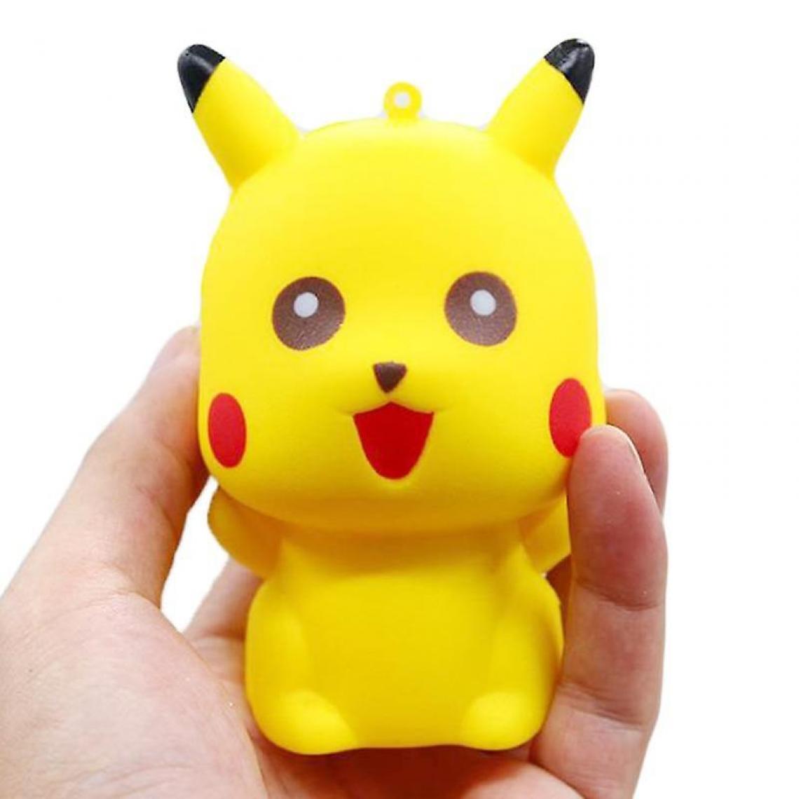 Universal - Jouet de montée lente en forme de Pikachu géant doux(Jaune) - Doudous