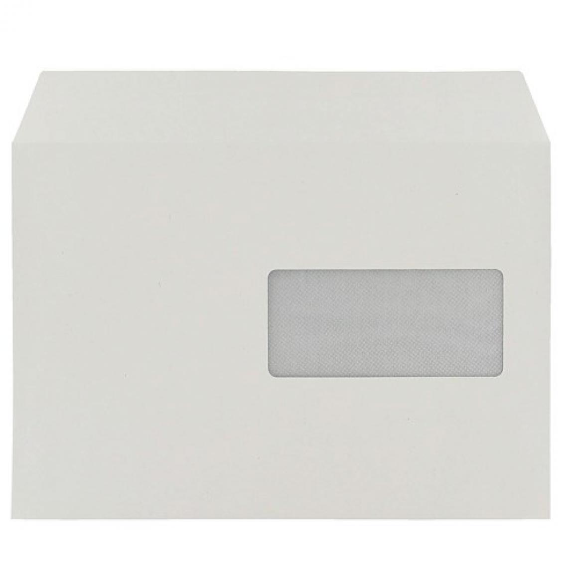 Clairefontaine - Enveloppe recyclée Forever Clairefontaine blanche C5 avec fenêtre - Boîte de 500 - Accessoires Bureau