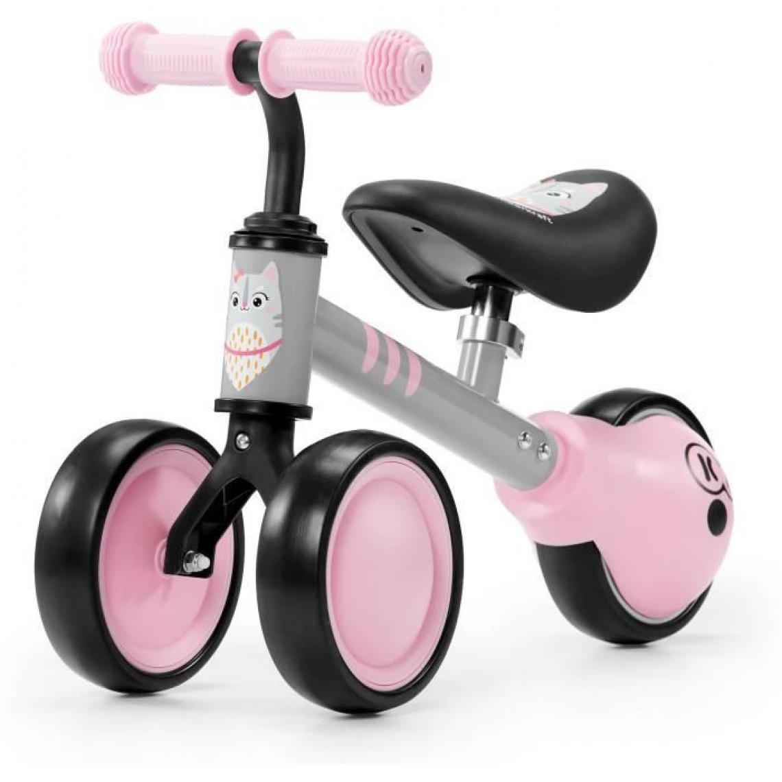 Kinderkraft - KINDERKRAFT Mini vélo Draisienne CUTIE Rose - 3 roues - Des 1 an - Tricycle