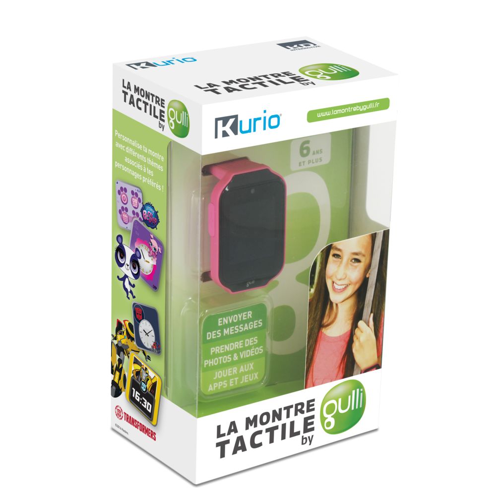 Taldec - Montre Connectée Bluetooth rose - C16505 - Jouet électronique enfant